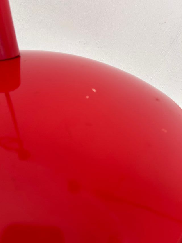 Lamparas rojas vintage años 70