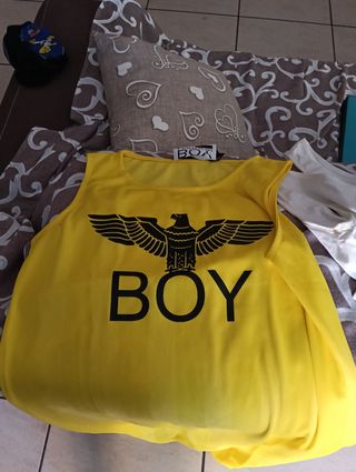 Canotta gialla BOY - tg. unica