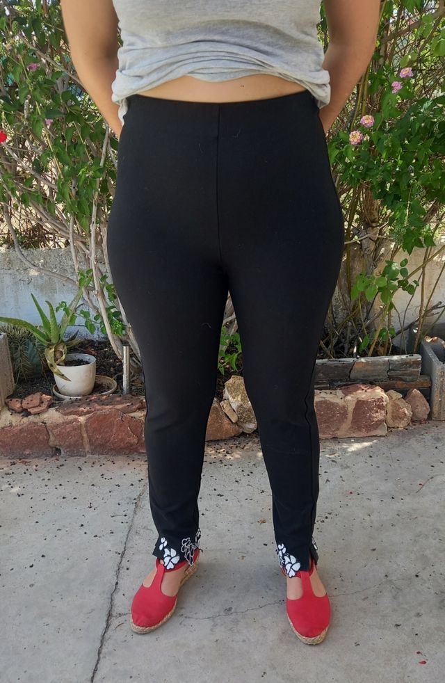 Pantalones Desigual negros, talla L