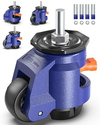 Ruedas giratorias niveladoras (4 uds)
