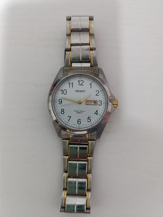 Reloj ORIENT dorado y plateado