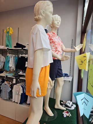 6 Maniquís niños 2-14 años 3 chicos 3 chicas