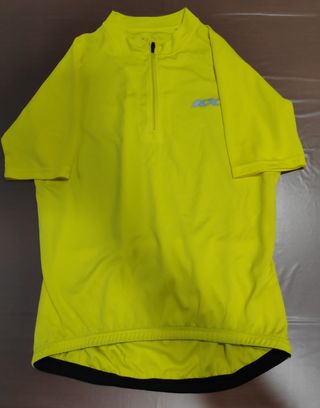 Maillot ciclismo amarillo talla  XS