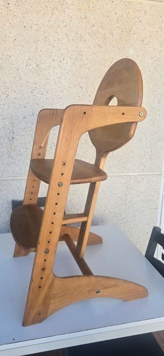 Trona madera regulable infantil