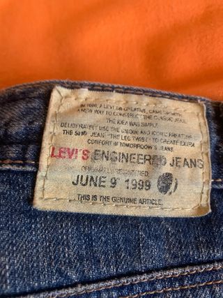 Levi's 501 Engineered Jeans - 1999 34/34