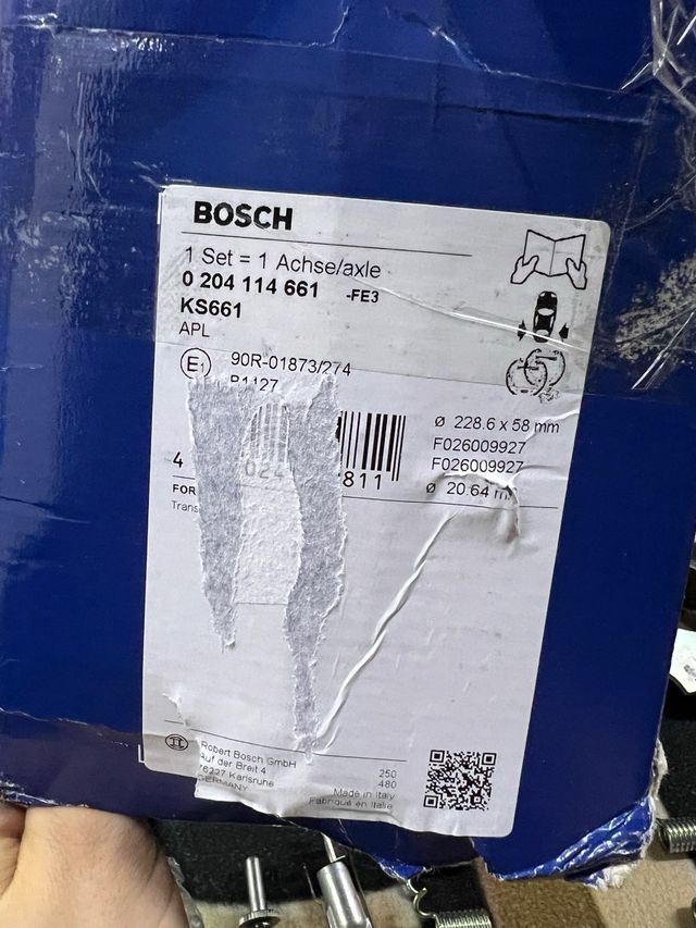 Kit freno trasero Bosch KS661 Super Pro tambor