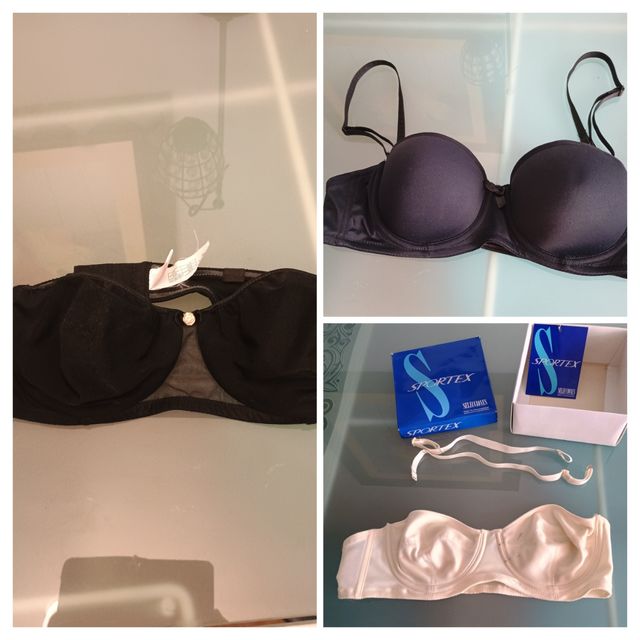 3 Sujetadores sin tirantes