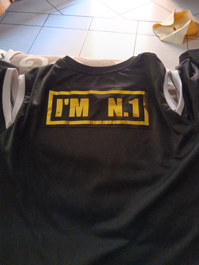 Vestito lungo nero-bianco