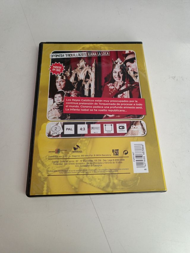 DVD Juana la Loca: comedia española