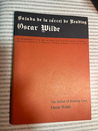 Balada de Reading Gaol - Oscar Wilde