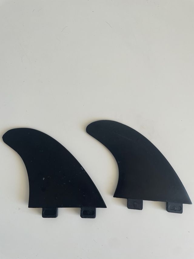 Quillas surf - 2 uds. negras