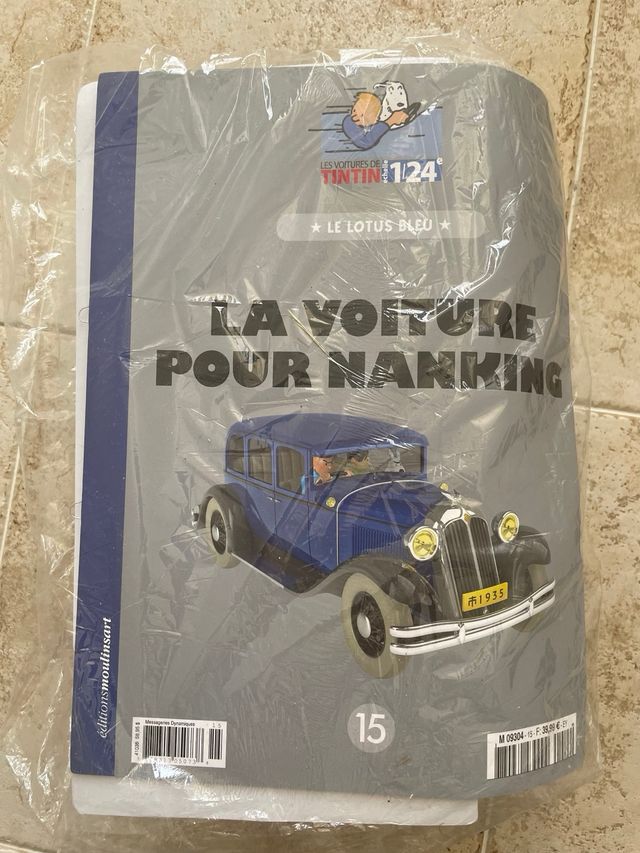 Coche Tintin Nanking 1/24 escala