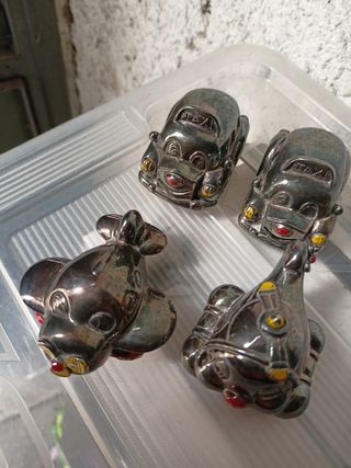 Set 4 Mini Auto e Aereo Vintage