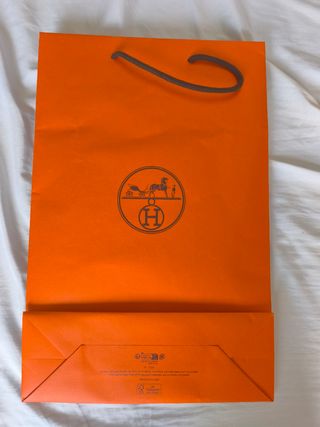 Borsa Hermes arancione