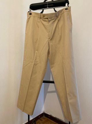 Pantalón chino beige hombre - Talla 48
