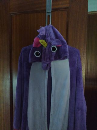 Pijama Kigurumi Unicornio - Talla única