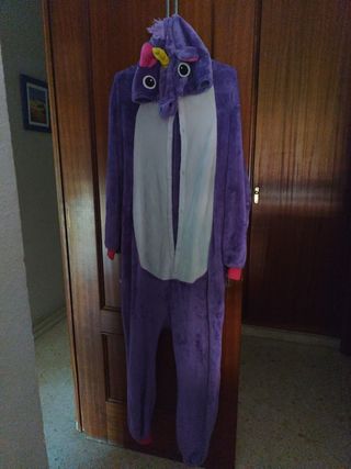 Pijama Kigurumi Unicornio - Talla única