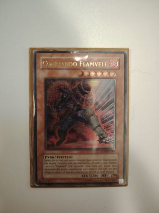 Yu-Gi-Oh! Comando Flamvell
Ultimate rare
Ita 
