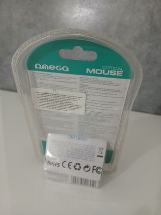 Mouse Ottico Omega - Nero/Arancione