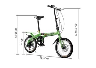 Bicicleta Plegable 16" TYXTYX
