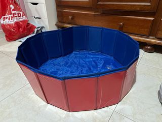 Piscina plegable mascotas
