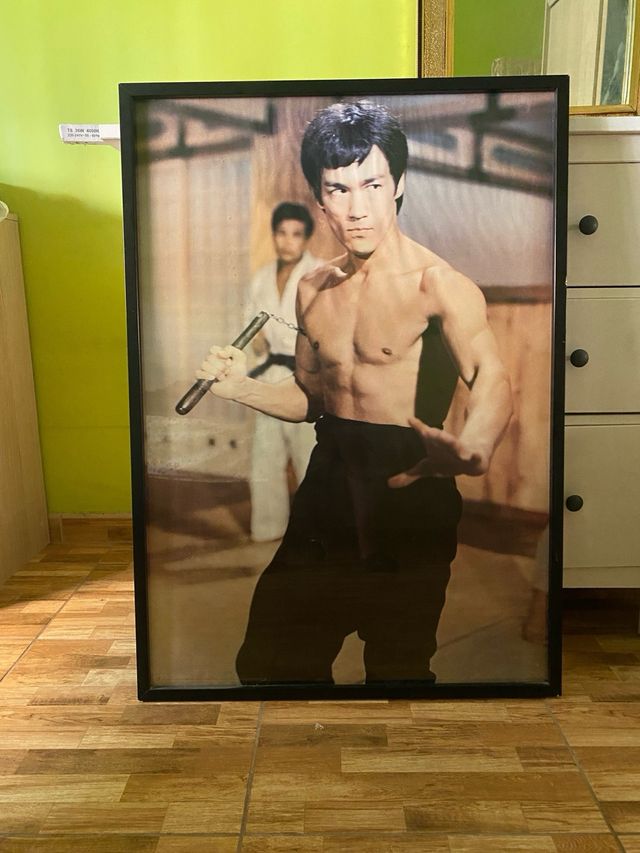 Cuadro Bruce Lee - Póster enmarcado