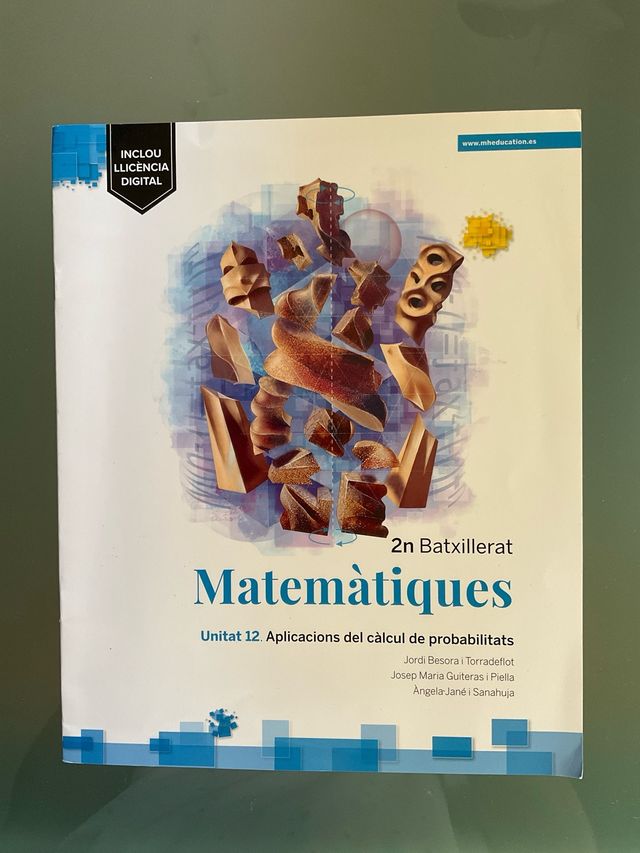 Anexo Matematiques 2 Batxillerat