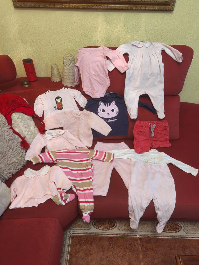 Conjunto de roupa de bebé 0-12 meses (13 itens)