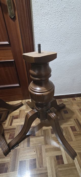 Mesa oval extensible madera