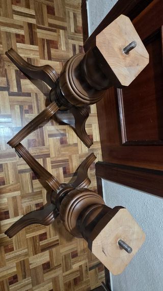 Mesa oval extensible madera