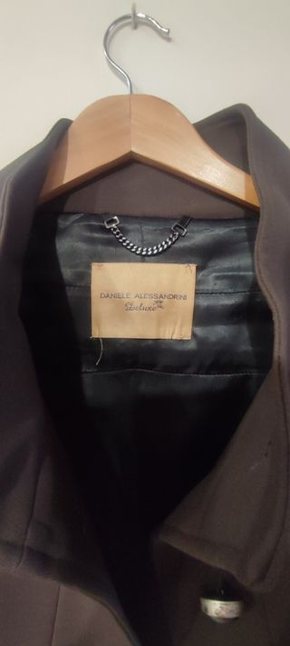 Chaqueta de vestir Daniele Alessandrini marrón 40