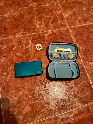 Nintendo 3DS Azul-Verde + Super Mario 3D Land