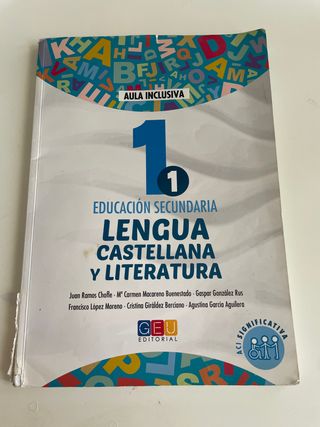 LENGUA CASTELLANA Y LITERATURA 1 SECUNDARIA ACI...