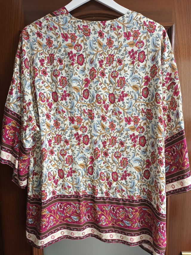 Chaqueta fina estampada XS