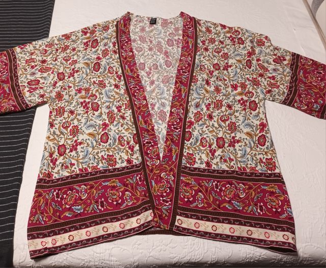 Chaqueta fina estampada XS