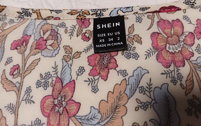 Chaqueta fina estampada XS