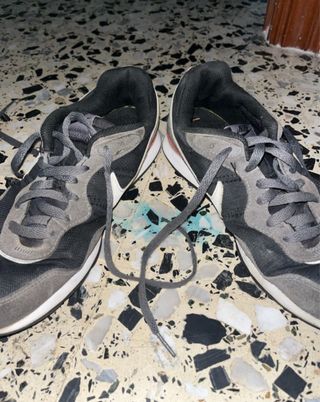 Zapatillas Nike grises y negras
