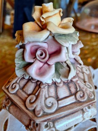 Portagioie Capodimonte vintage