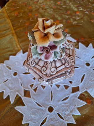Portagioie Capodimonte vintage