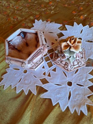 Portagioie Capodimonte vintage