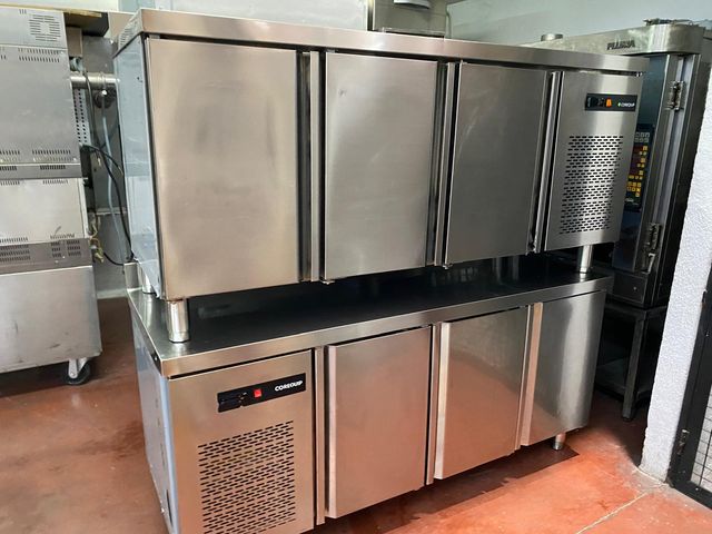 Mesa Fria Gastronorm 3 puertas