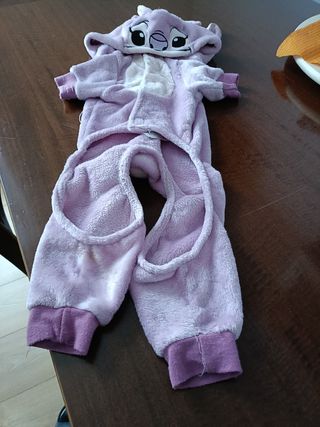 Tutina Stitch viola per cani