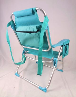 Tumbona de playa alta con bolsa isotérmica - Nueva