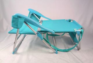 Tumbona de playa alta con bolsa isotérmica - Nueva