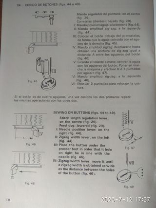 Máquina coser SIGMA 161 con mueble