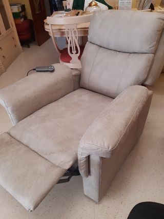 Sillón Relax Eléctrico Beige