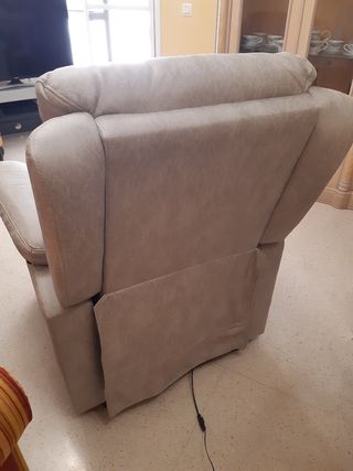 Sillón Relax Eléctrico Beige