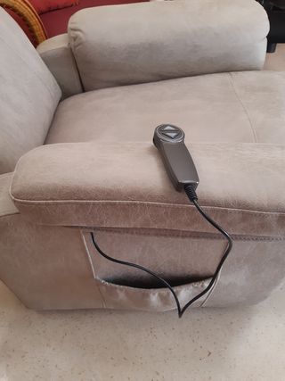 Sillón Relax Eléctrico Beige