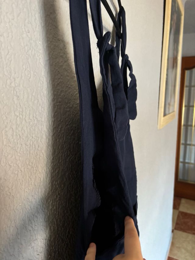 Peto corto azul marino