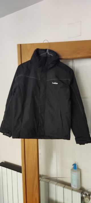 Chaqueta Wed'ze niño nieve negra